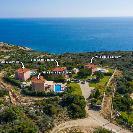 Villa Skala Seaview By Villa Plus Spathíon エクステリア 写真