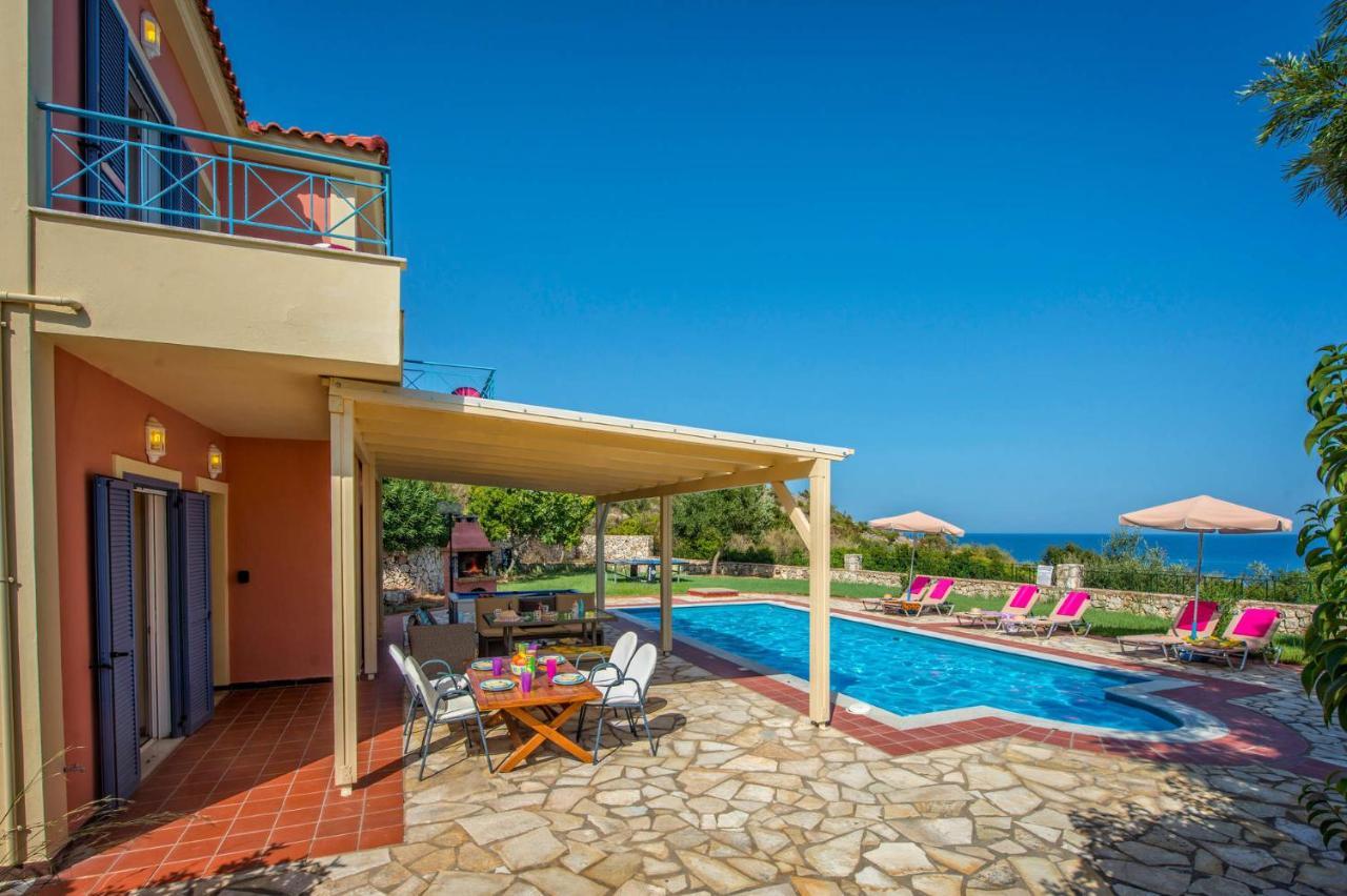 Villa Skala Seaview By Villa Plus Spathíon エクステリア 写真