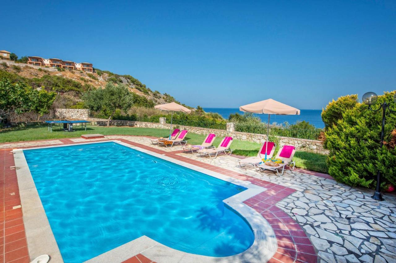 Villa Skala Seaview By Villa Plus Spathíon エクステリア 写真