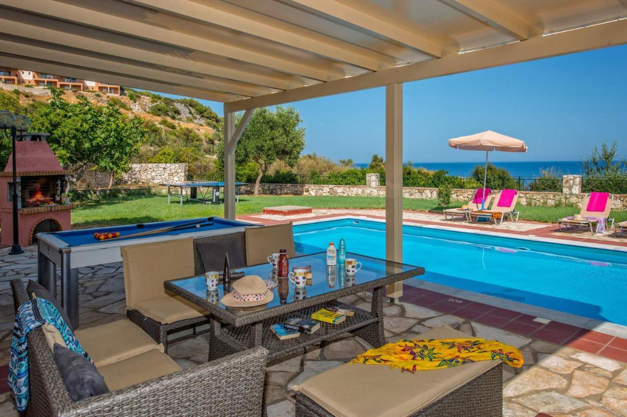 Villa Skala Seaview By Villa Plus Spathíon エクステリア 写真
