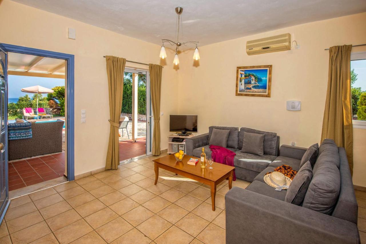 Villa Skala Seaview By Villa Plus Spathíon エクステリア 写真